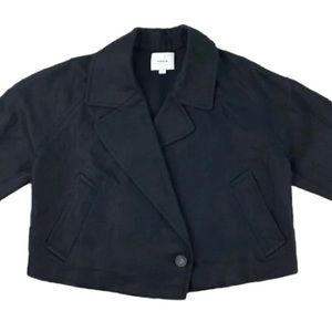 2022 Vince. Crop Black Blazer Women’s size XL NWT